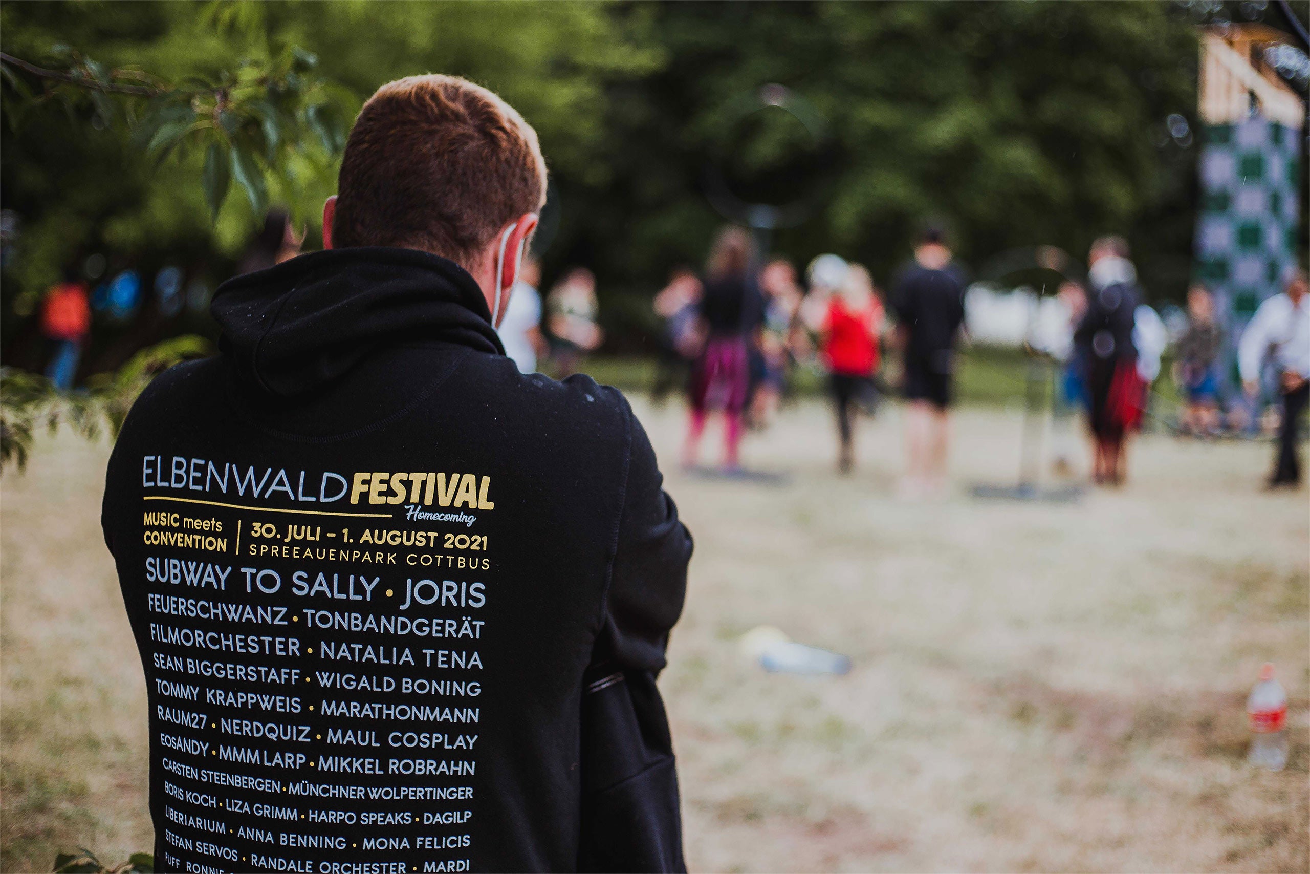 Zdjęcie produktu Elbenwald Festival Homecoming Hoodie czarny