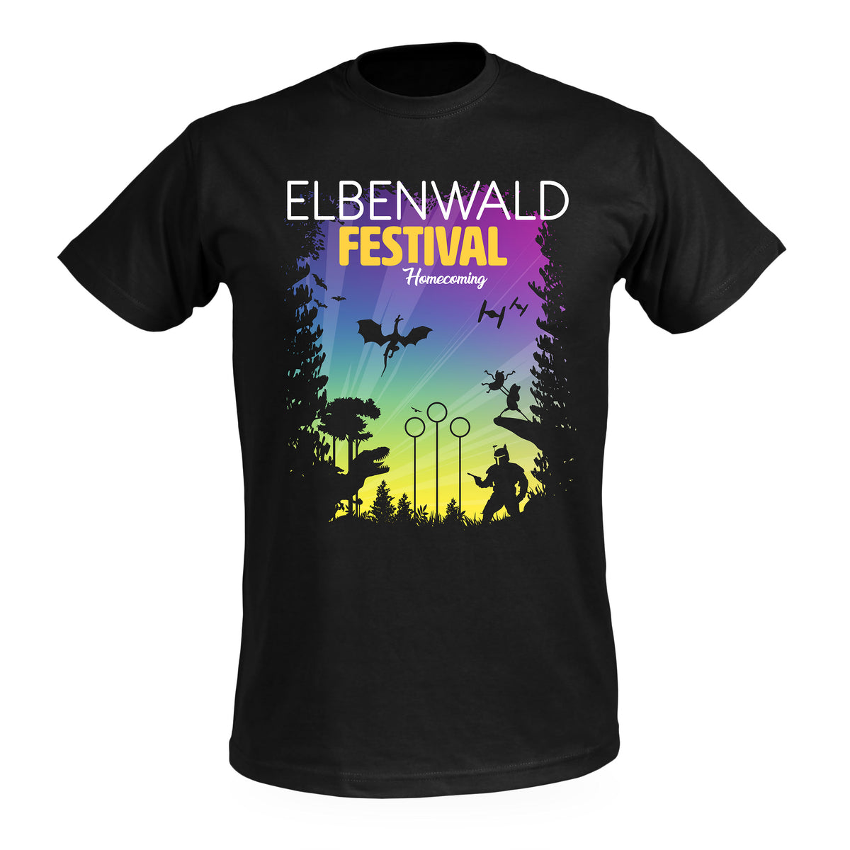 Zdjęcie produktu Elbenwald Festival Homecoming T-Shirt czarne