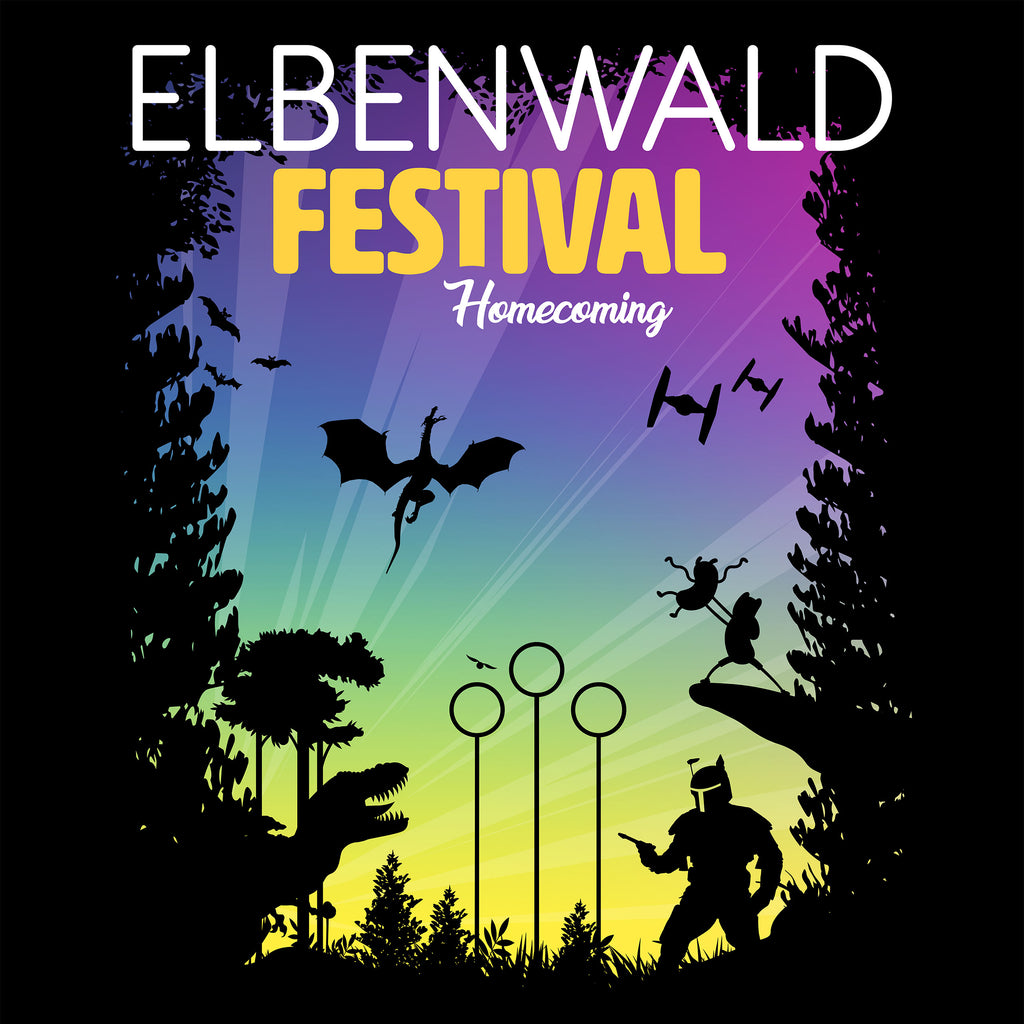 Zdjęcie produktu Elbenwald Festival Homecoming T-Shirt czarne