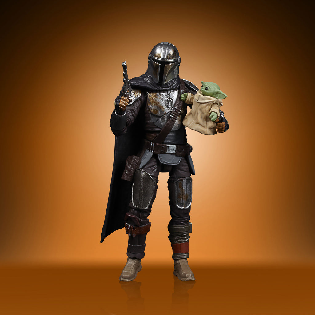 Zdjęcie produktu Din Djarin z Grogu figurka akcji 10 cm - Star Wars The Mandalorian