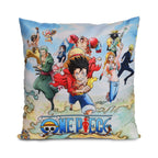 Zdjęcie produktu One Piece - Poduszka z czaszką i załogą piracką