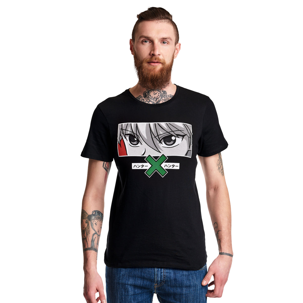 Zdjęcie produktu Hunter x Hunter - Killua x Hunter T-Shirt czarne