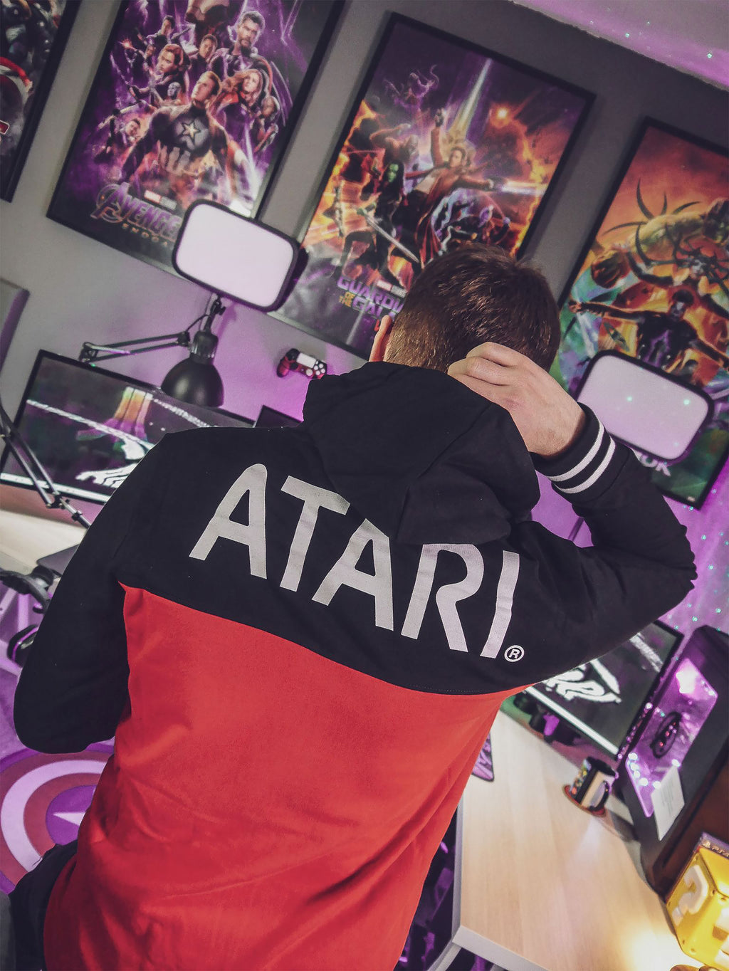 Zdjęcie produktu Atari - Logo Bluza z kapturem