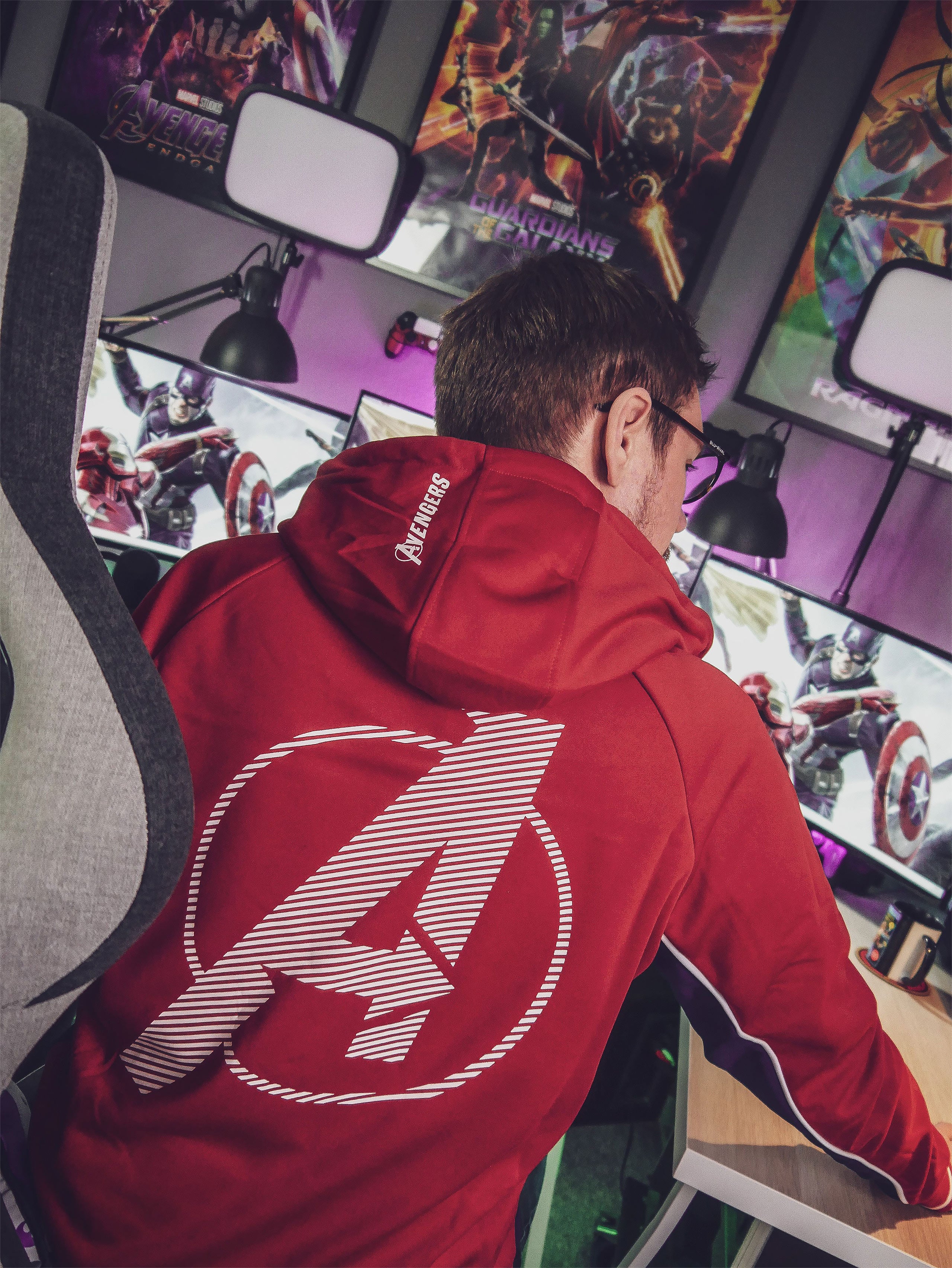 Zdjęcie produktu Avengers - Logo Bluza z Kapturem