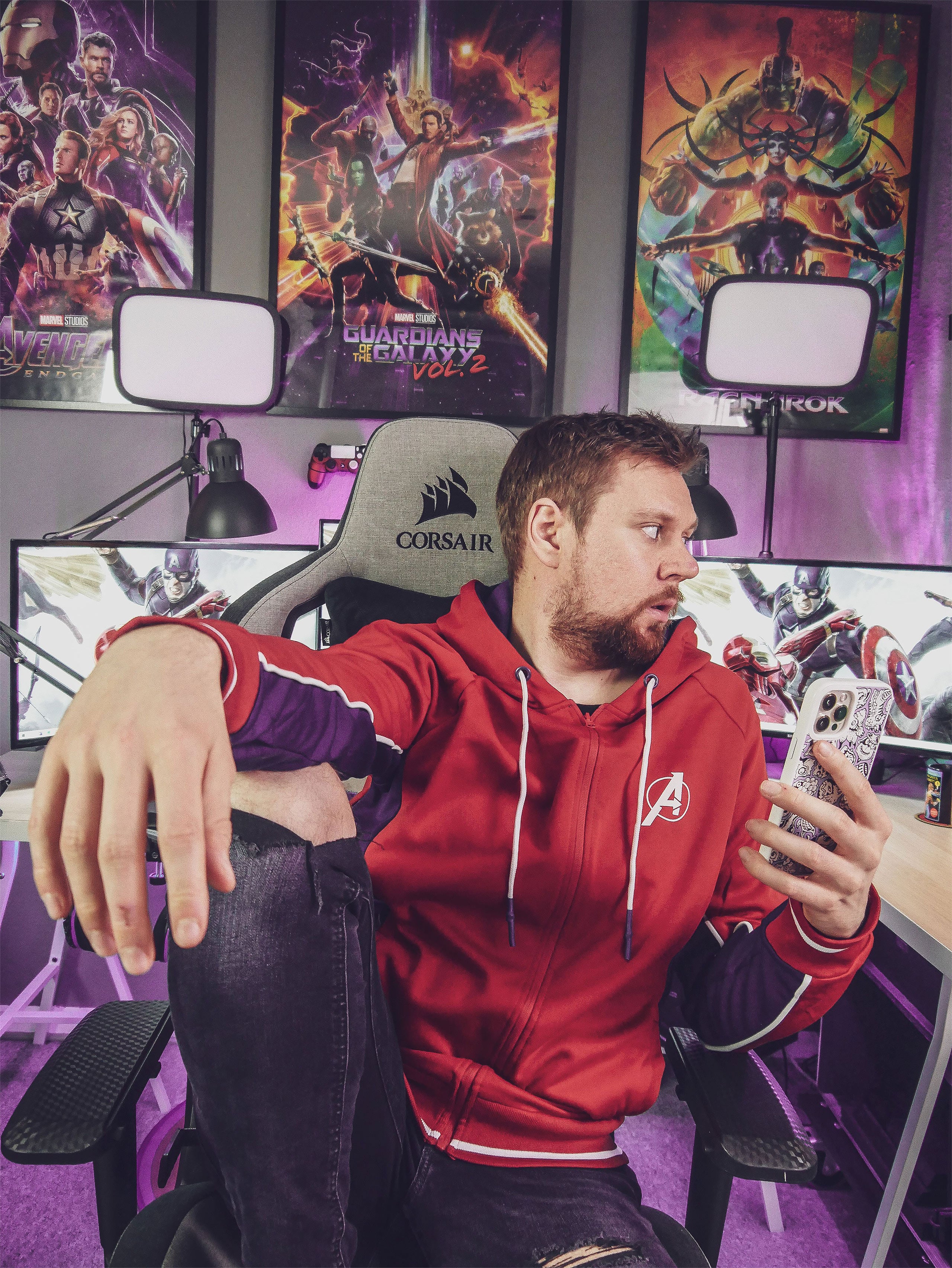Zdjęcie produktu Avengers - Logo Bluza z Kapturem