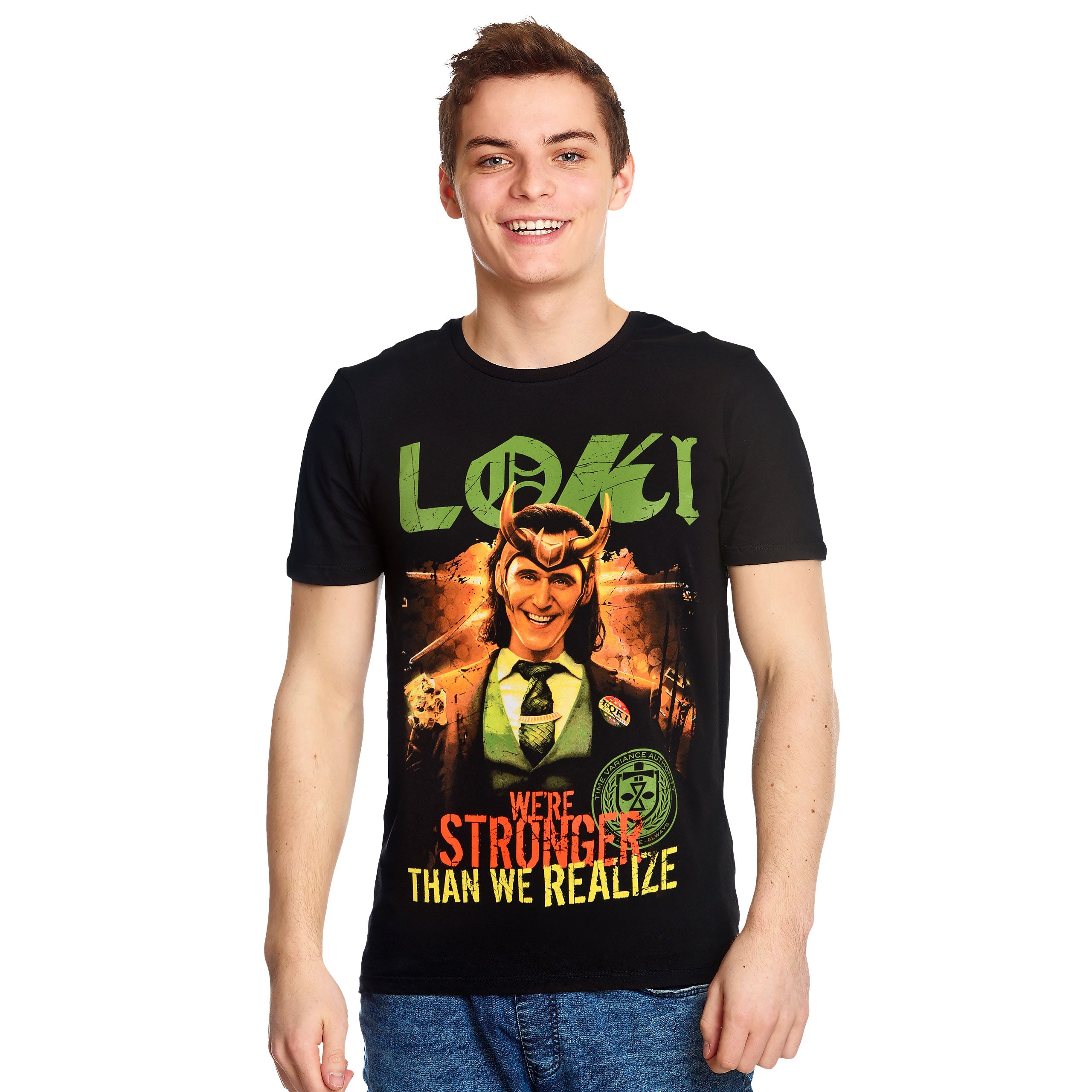 Zdjęcie produktu Loki - We're Stronger Than We Realize T-Shirt czarne