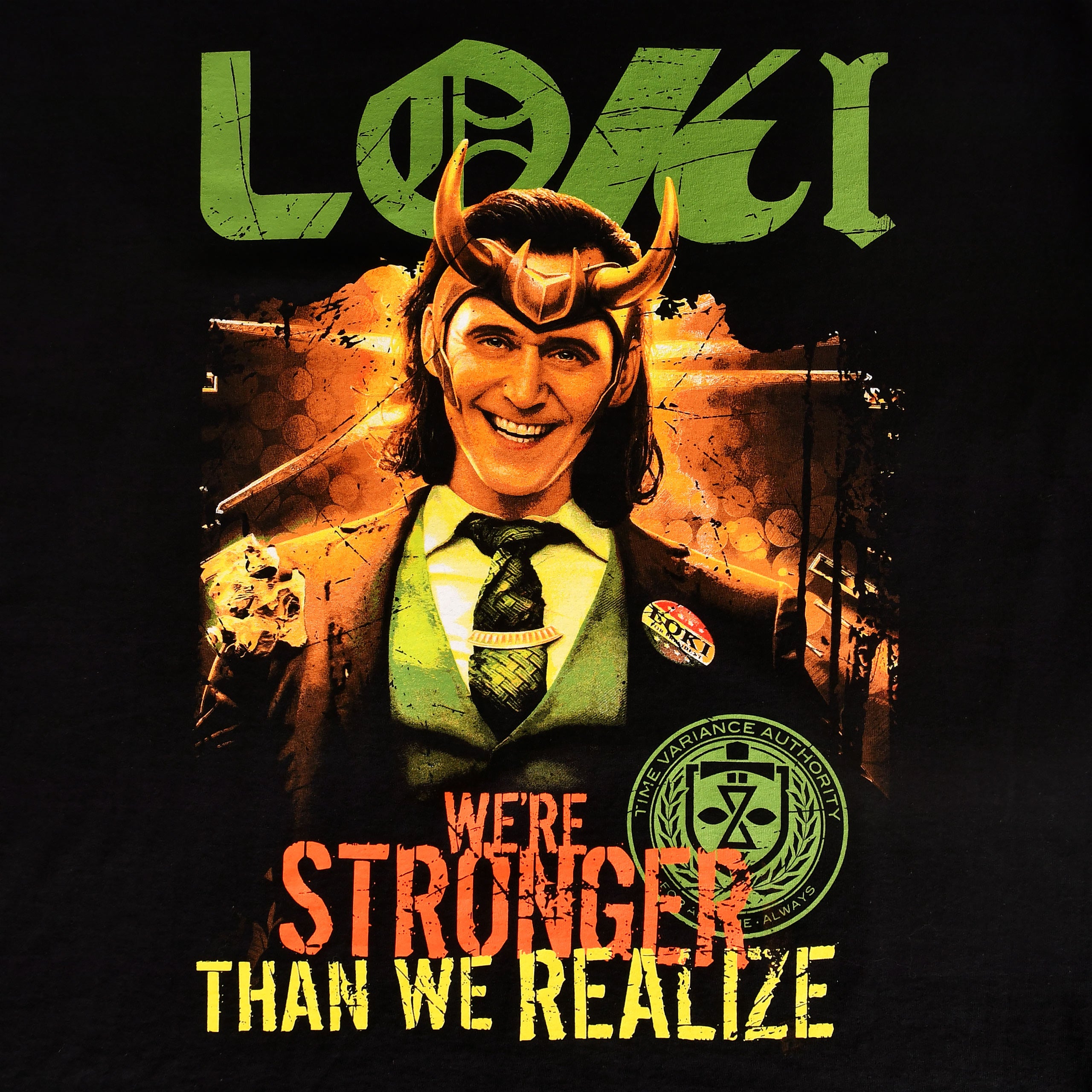 Zdjęcie produktu Loki - We're Stronger Than We Realize T-Shirt czarne