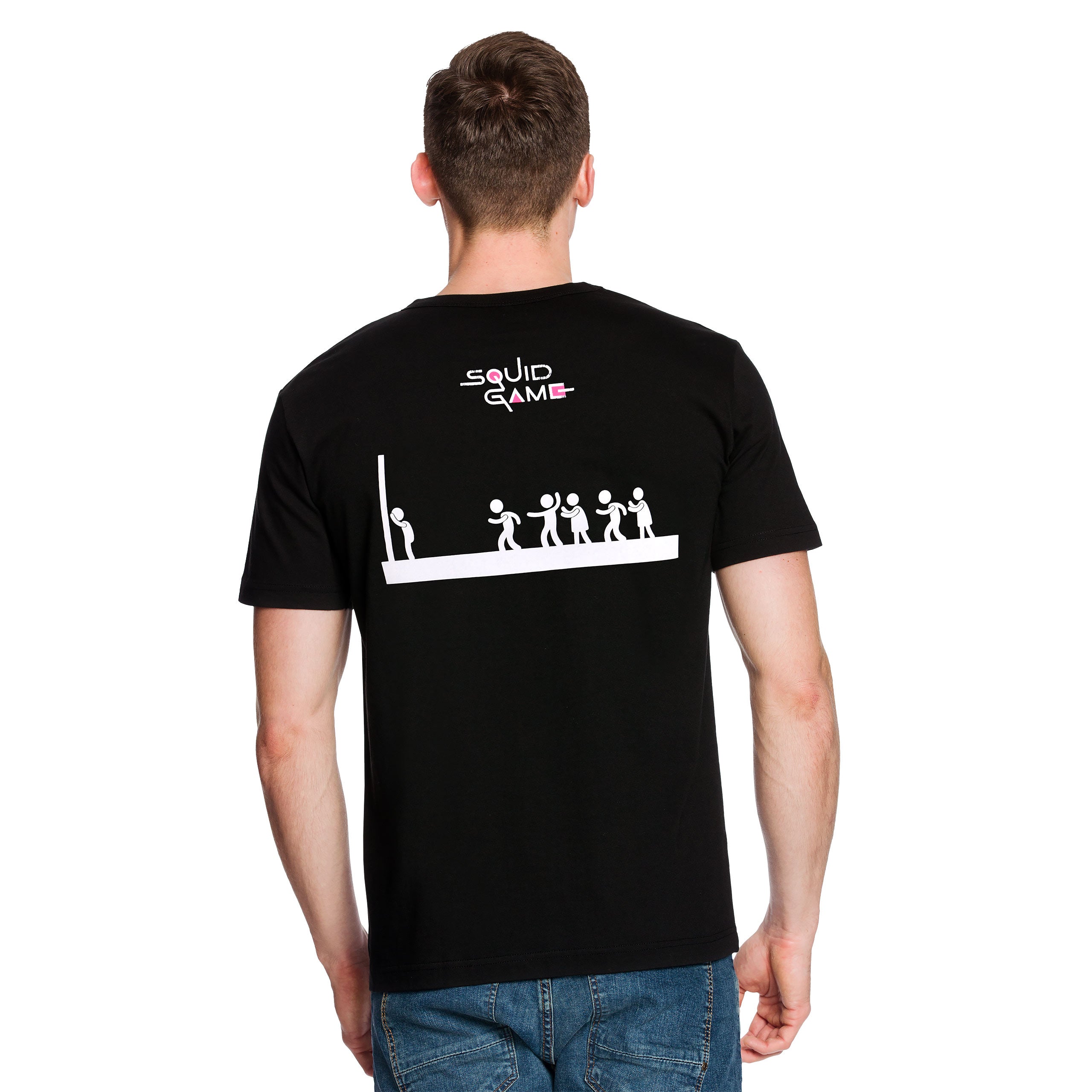 Zdjęcie produktu Squid Game - Red Light Green Light T-Shirt czarne