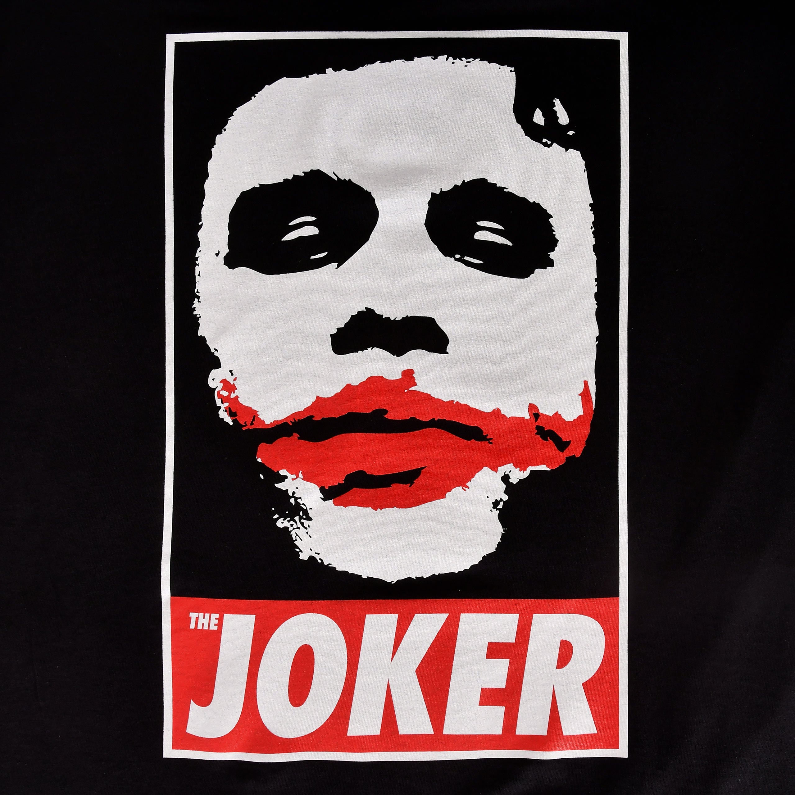 Zdjęcie produktu The Dark Knight - Joker Plakat Koszulka czarna