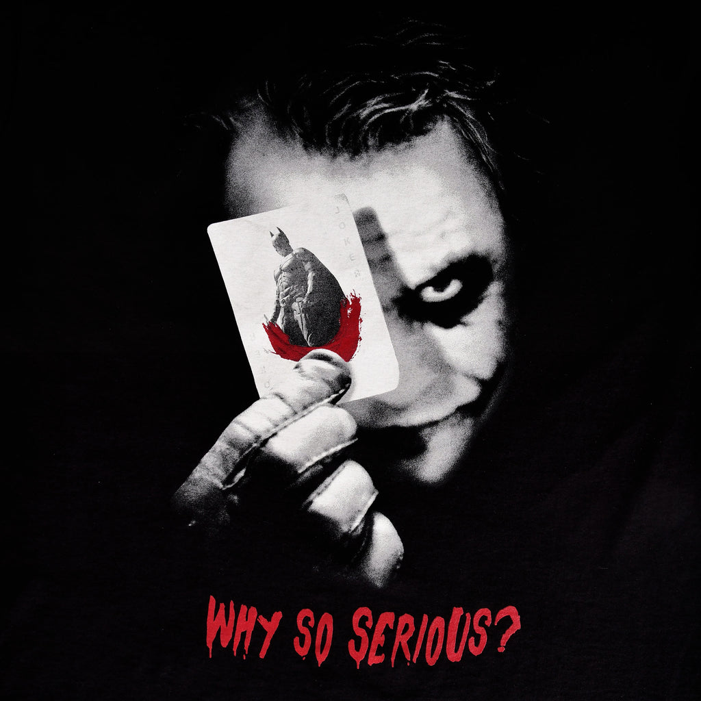 Product image The Dark Knight - Why So Serious T-Shirt Black