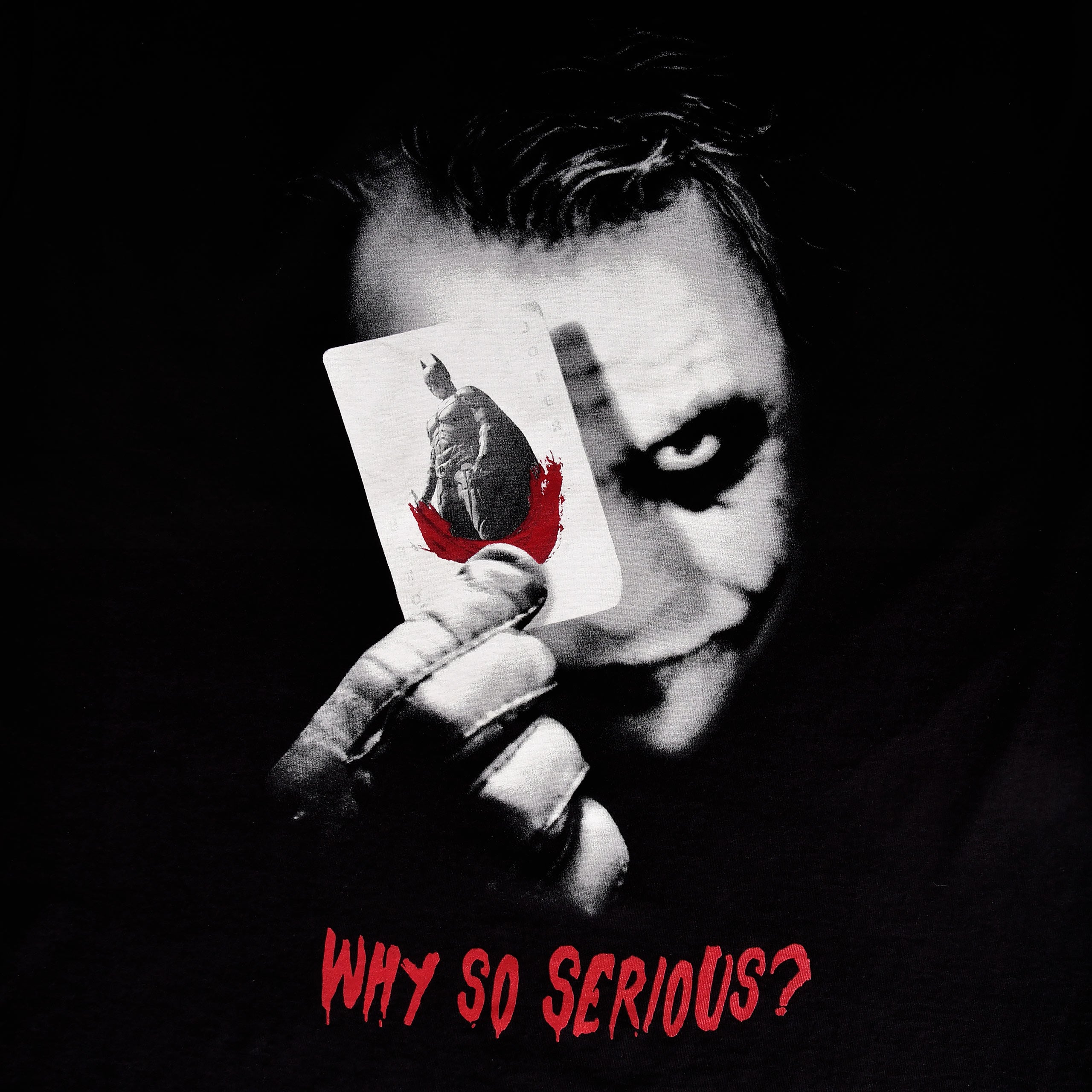 Product image The Dark Knight - Why So Serious T-Shirt Black