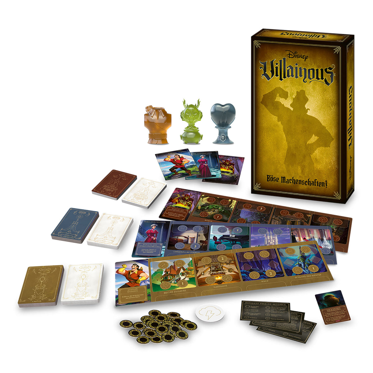Zdjęcie produktu Disney Villainous Gra Planszowa - Nikczemne Intrygi! Rozszerzenie