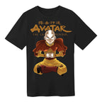 Zdjęcie produktu Avatar: Legenda Aanga - Koszulka Aang w stanie Avatar czarna