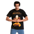 Zdjęcie produktu Avatar: Legenda Aanga - Koszulka Aang w stanie Avatar czarna