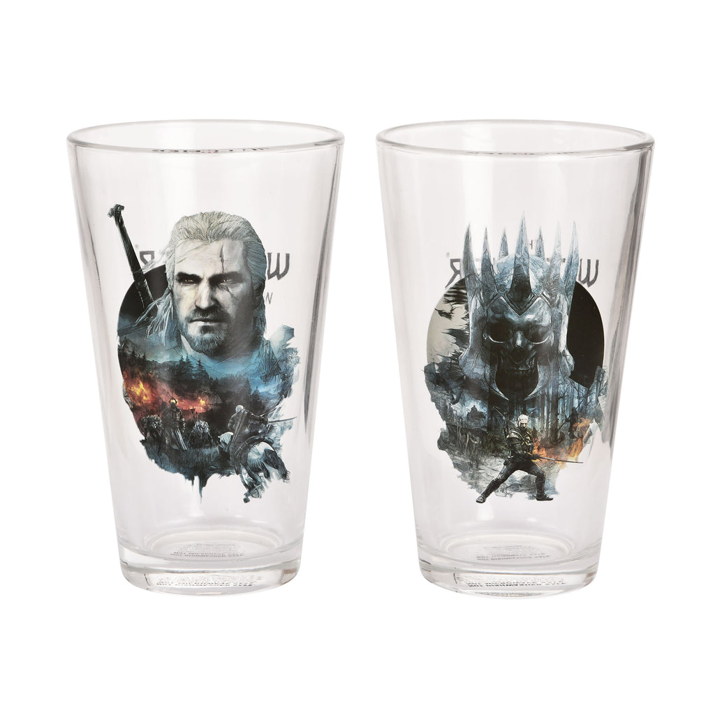 Zdjęcie produktu Witcher 3 - Geralt i Eredin Szklanki Zestaw 2 szt.
