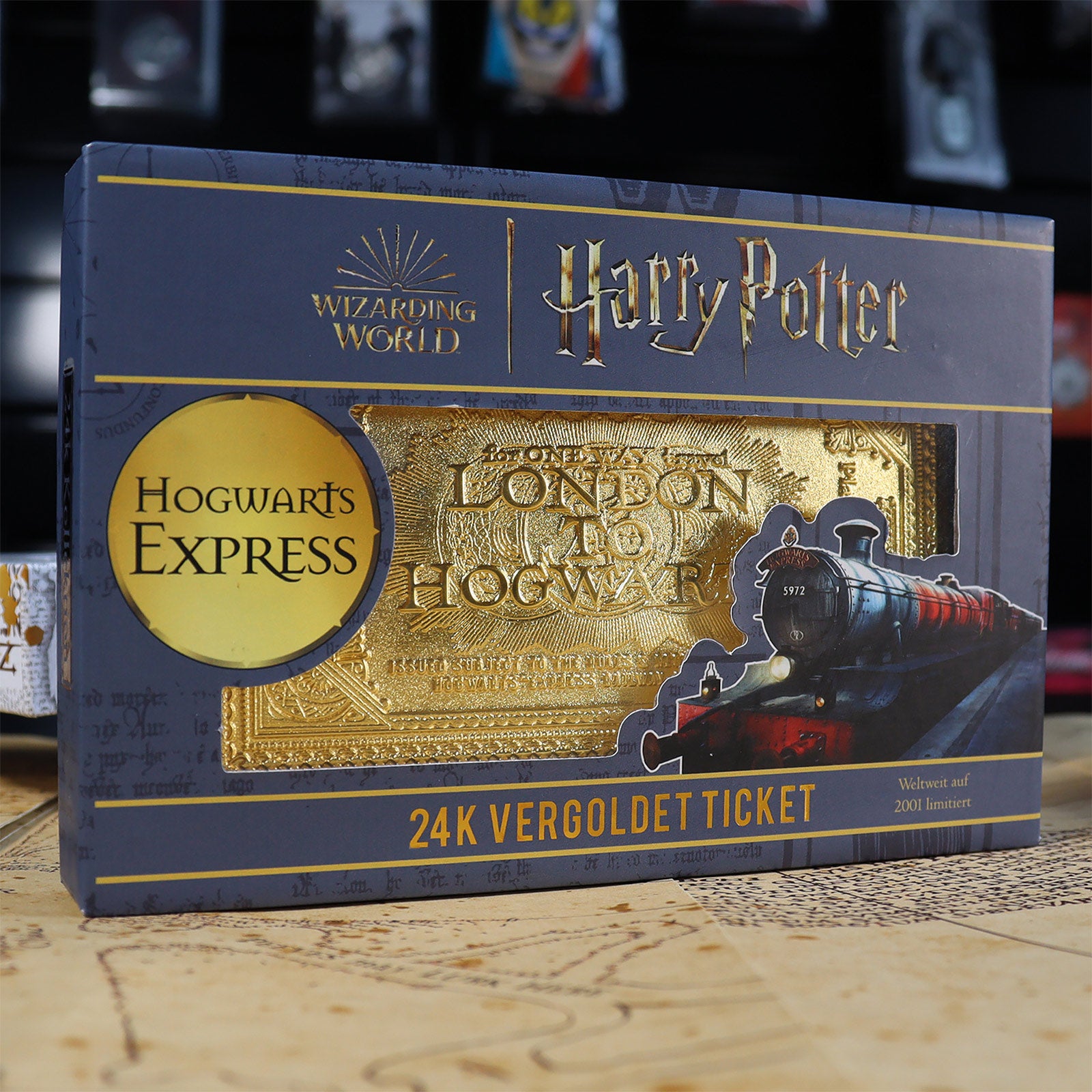 Zdjęcie produktu Harry Potter - Replika Biletu na Ekspres Hogwart Limited Edition