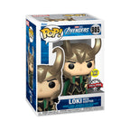 Zdjęcie produktu Marvel - Loki z berłem Glow in the Dark Funko Pop figurka z kiwającą głową