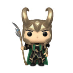 Zdjęcie produktu Marvel - Loki z berłem Glow in the Dark Funko Pop figurka z kiwającą głową