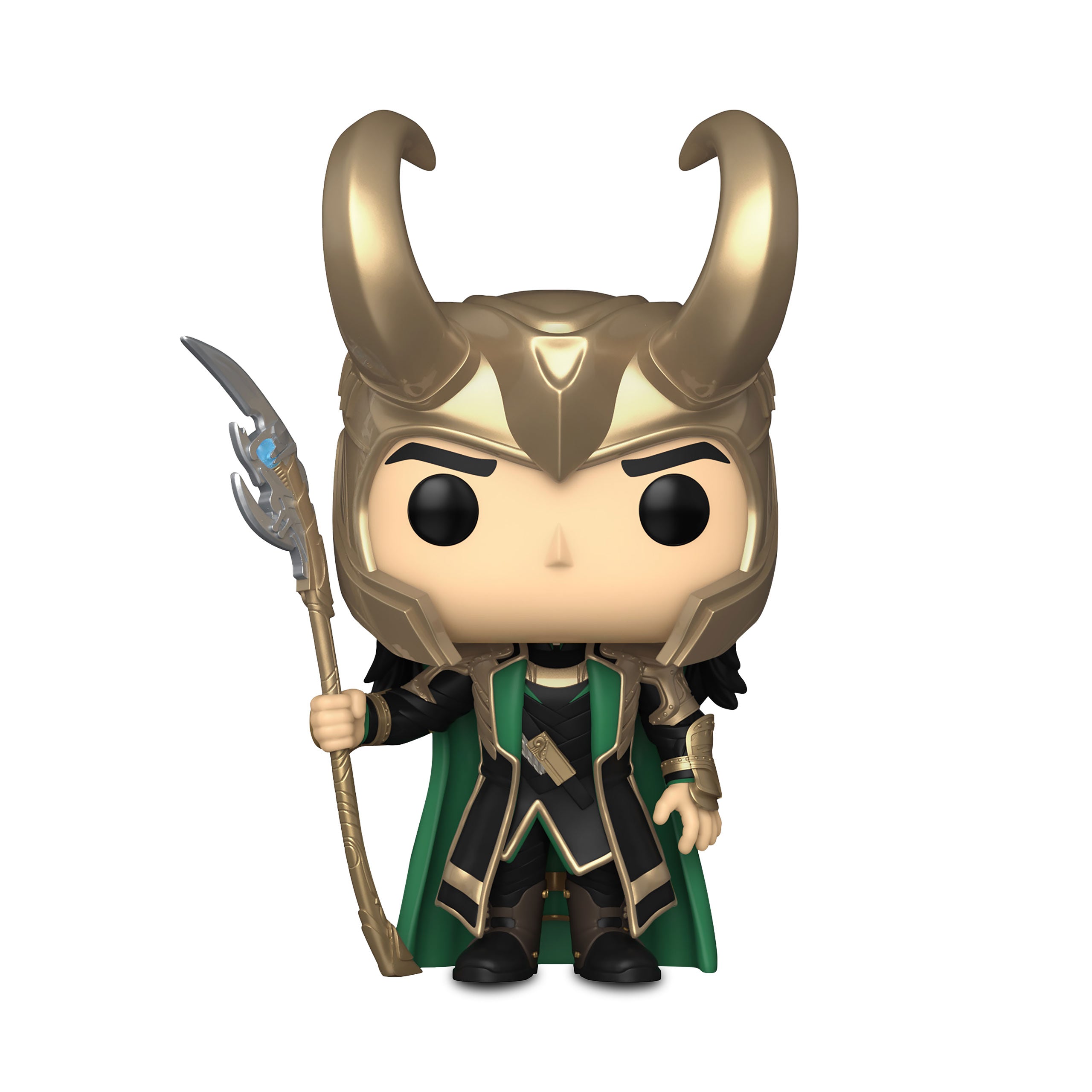 Zdjęcie produktu Marvel - Loki z berłem Glow in the Dark Funko Pop figurka z kiwającą głową