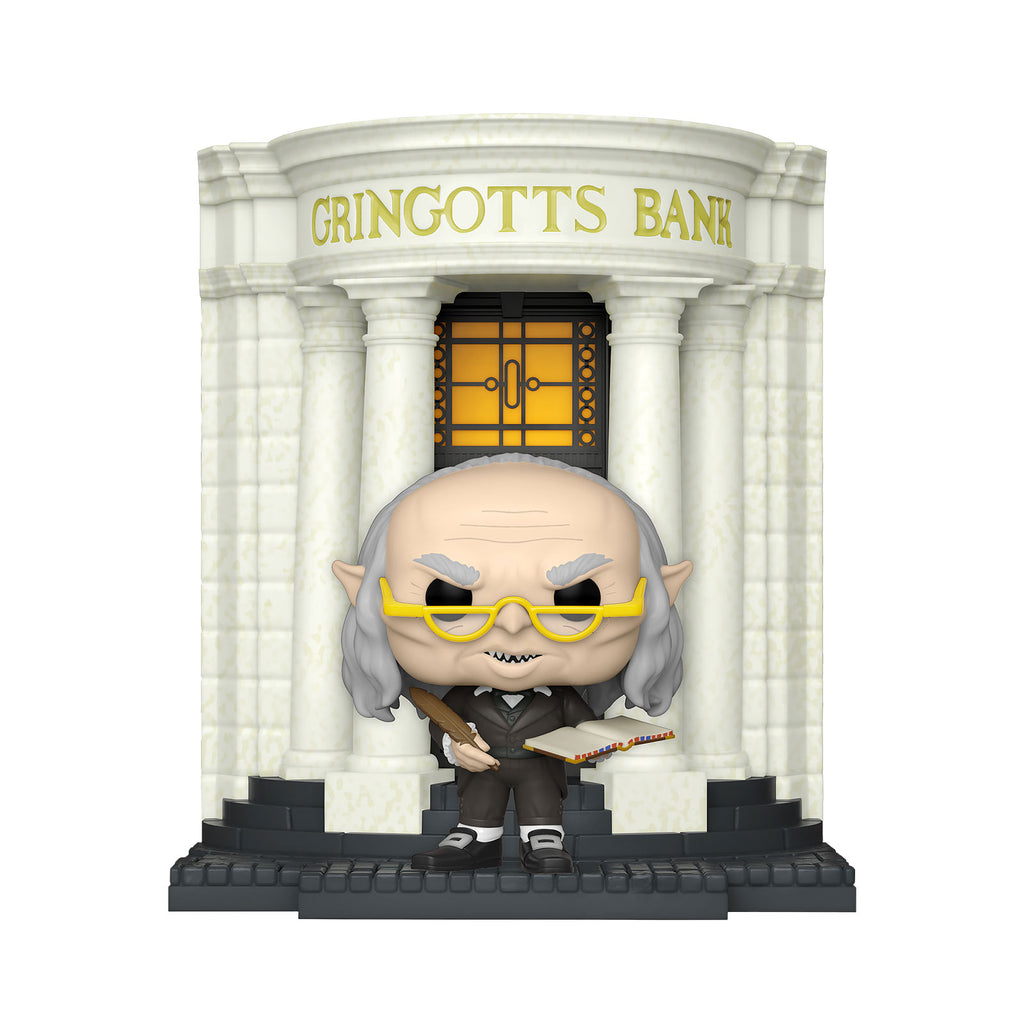 Zdjęcie produktu Harry Potter - Bank Gringotta z Griphookiem Funko Pop Diorama