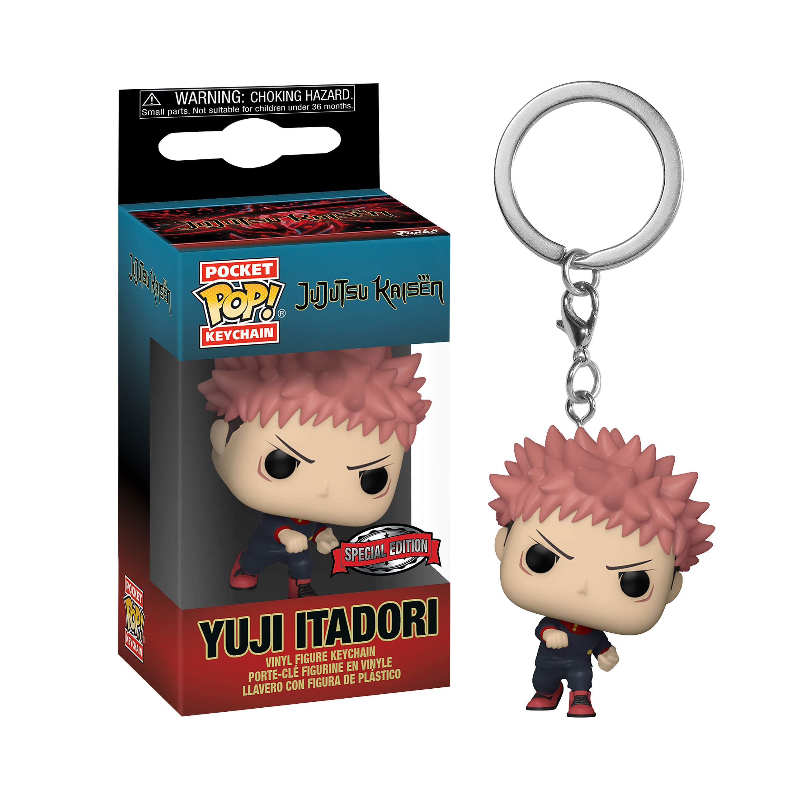Product image Jujutsu Kaisen - Itadori Funko Pop Keychain
