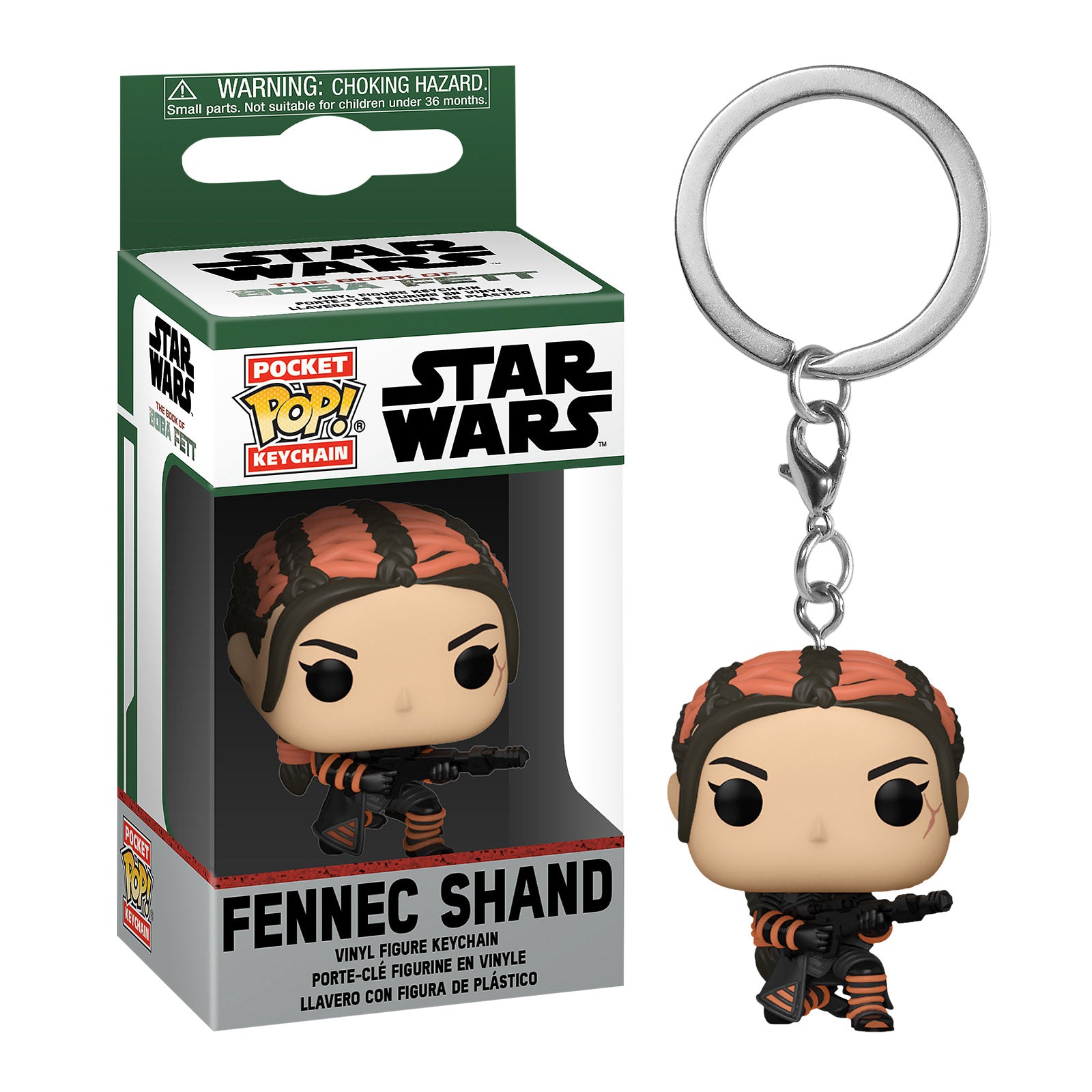 Zdjęcie produktu Fennec Shand Funko Pop Brelok - Star Wars: Księga Boby Fetta