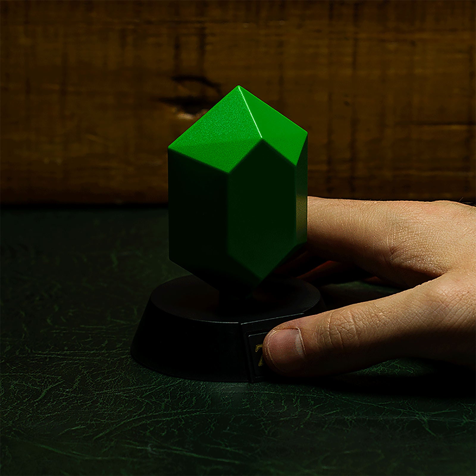 Product image Zelda - Green Rupee Icons 3D Table Lamp