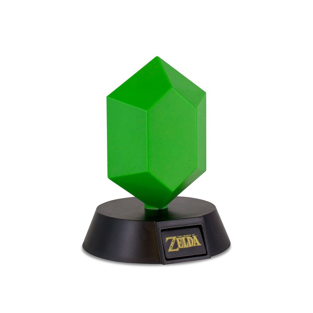 Product image Zelda - Green Rupee Icons 3D Table Lamp