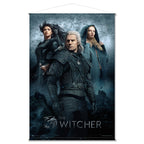Zdjęcie produktu Wiedźmin - Geralt, Ciri i Yennefer Wall Scroll