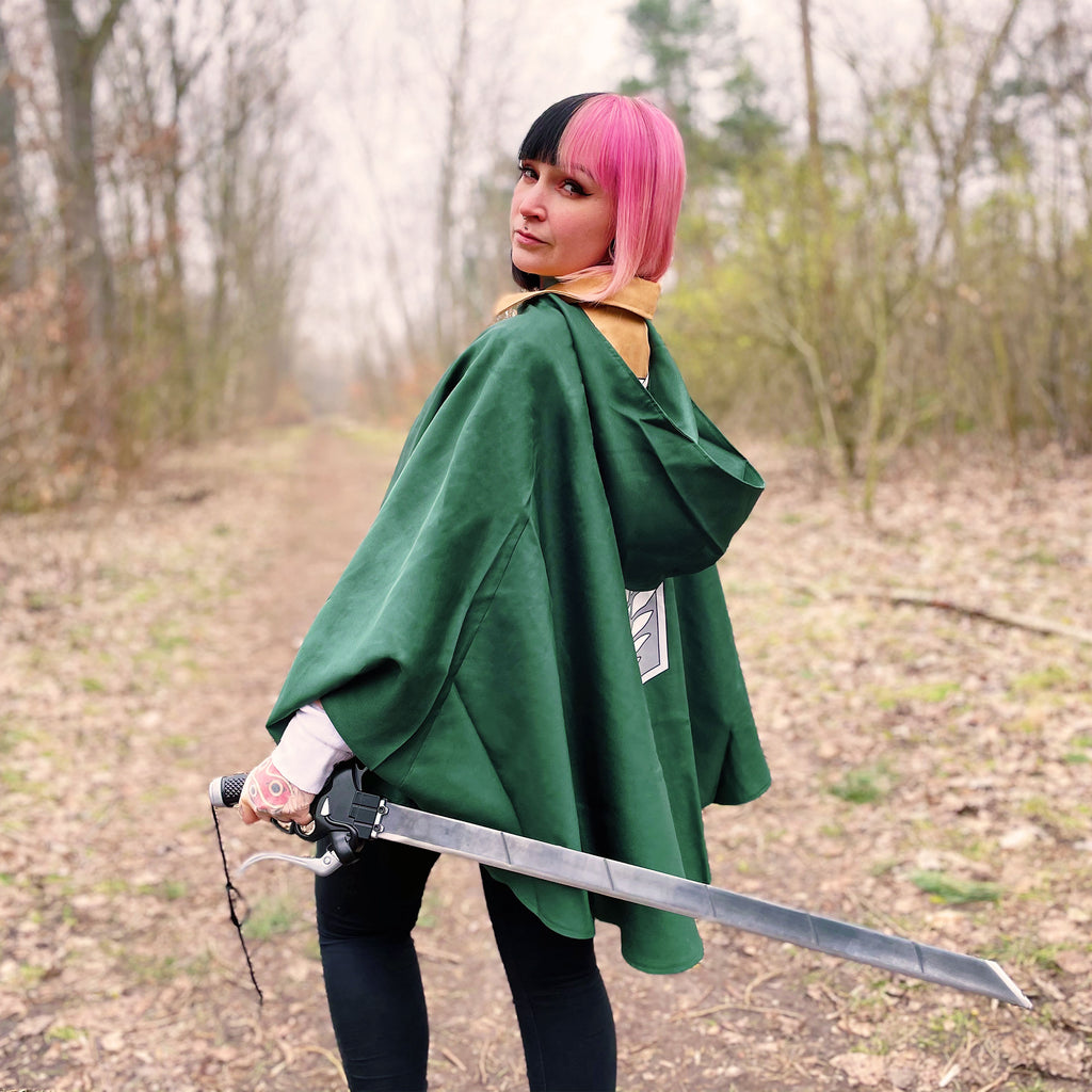 Product image Attack on Titan - Survey Corps Cloak with Hood