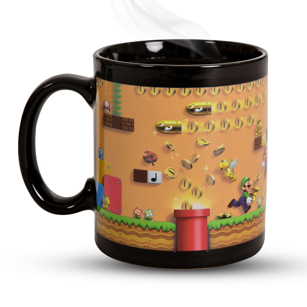 Zdjęcie produktu Super Mario - Kubek termoaktywny Coins