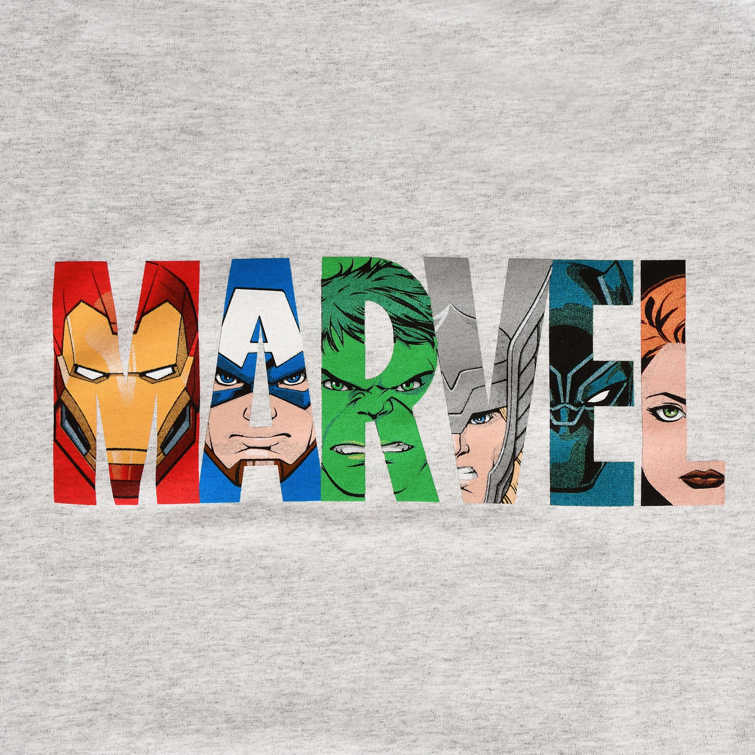 Zdjęcie produktu Marvel - Logo Comic Heroes T-Shirt szare