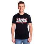 Zdjęcie produktu Marvel - Logo Graffiti T-Shirt czarne