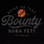 Zdjęcie produktu The Book of Boba Fett - Bring Me That Bounty T-Shirt czarny