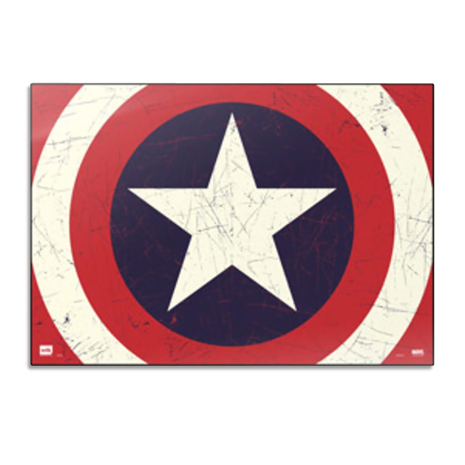 Zdjęcie produktu Captain America - Podkładka na biurko z tarczą