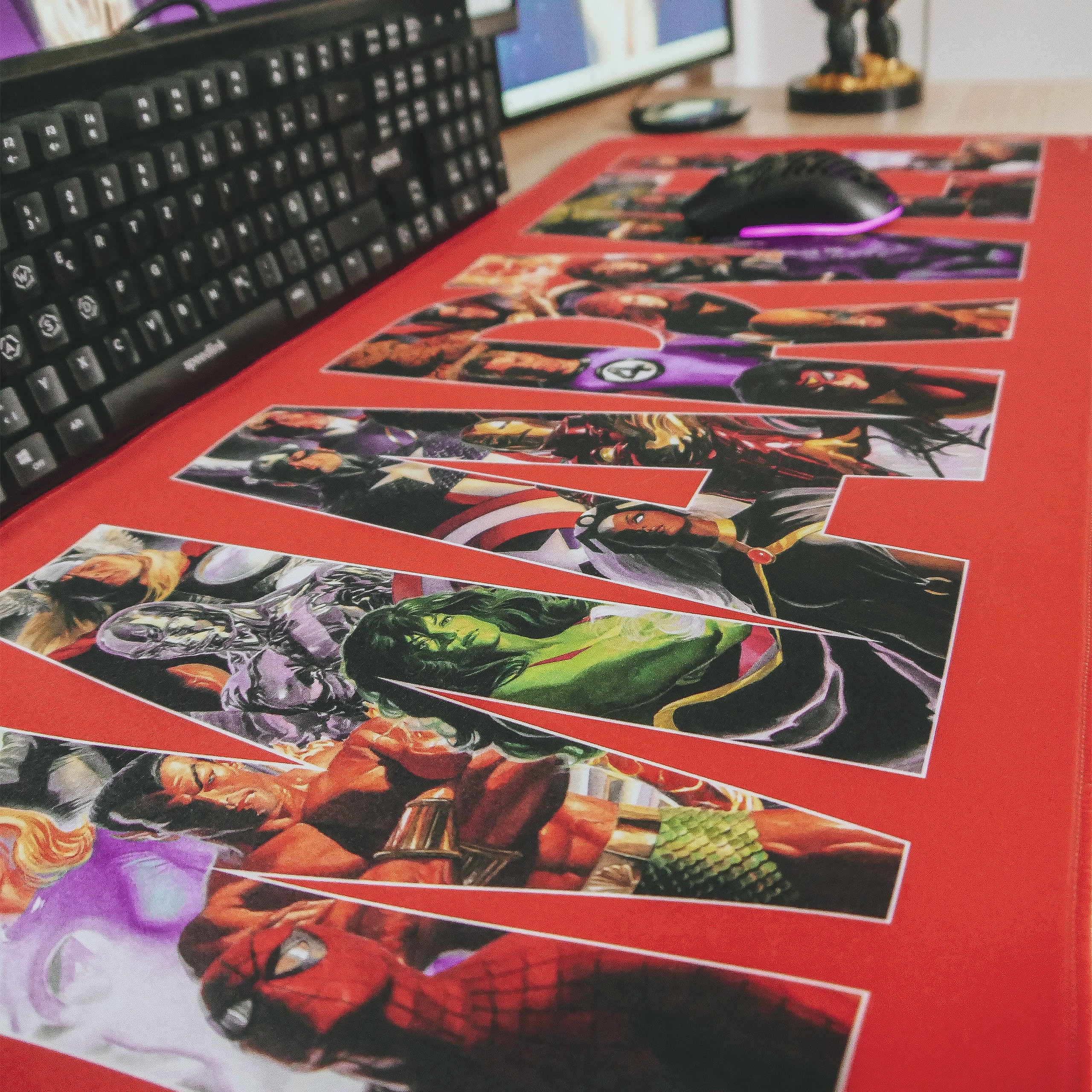 Zdjęcie produktu Marvel - Logo XL Podkładka pod mysz