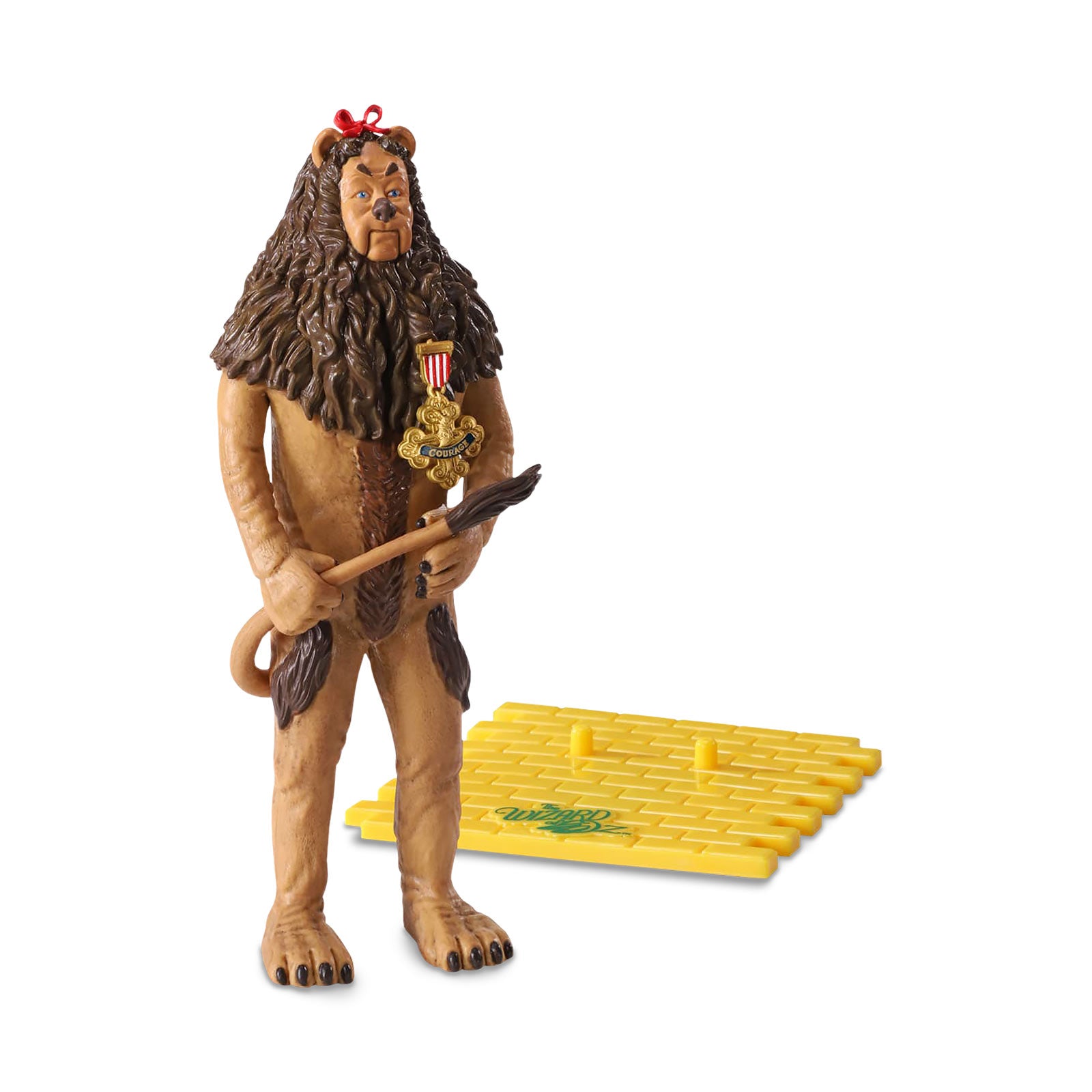 Zdjęcie produktu Czarnoksiężnik z Krainy Oz - Strachliwy Lew Bendyfigs Figurka 17,5 cm