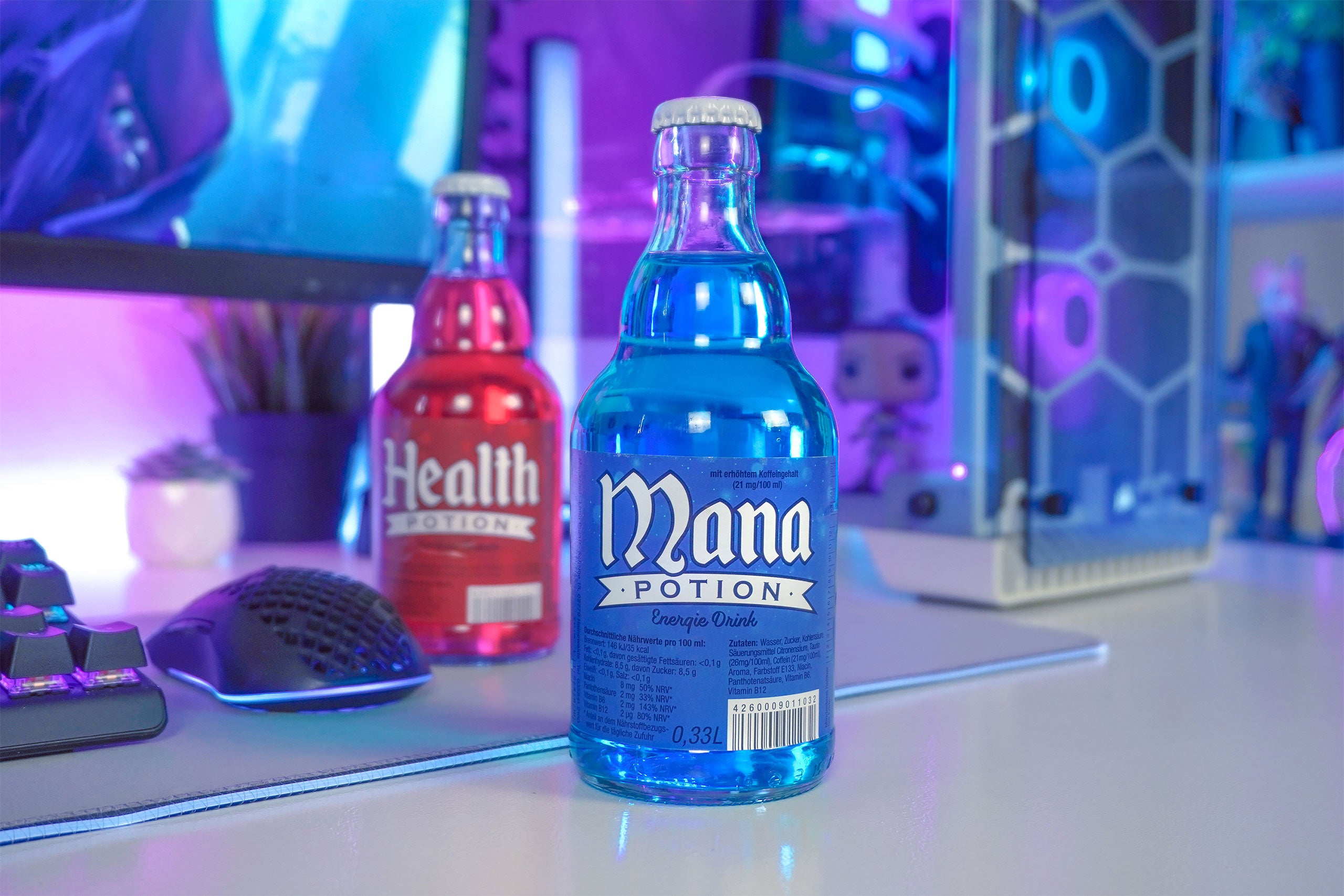 Zdjęcie produktu Mana Potion Butelka Napój Energetyczny - Zestaw 6 sztuk