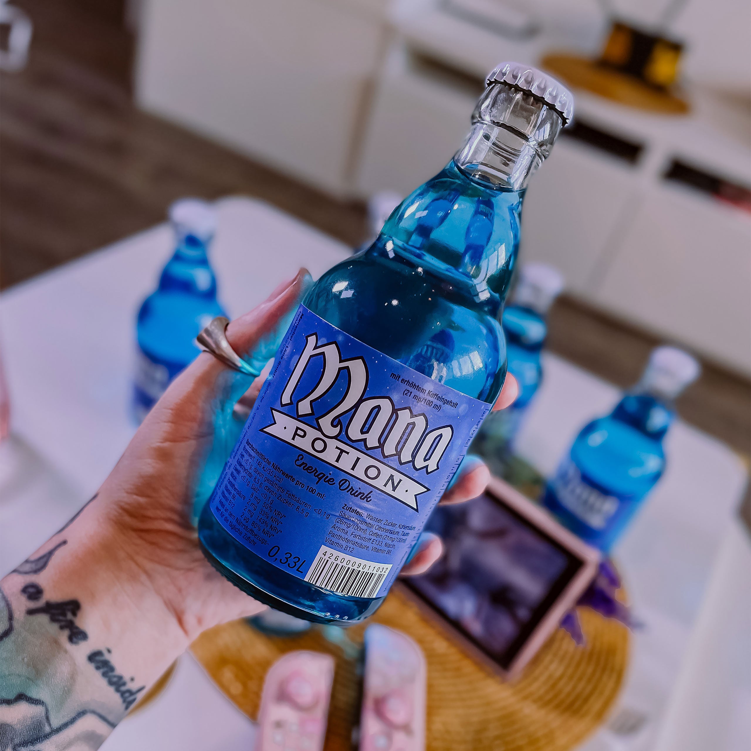 Zdjęcie produktu Mana Potion Butelka Napój Energetyczny - Zestaw 6 sztuk