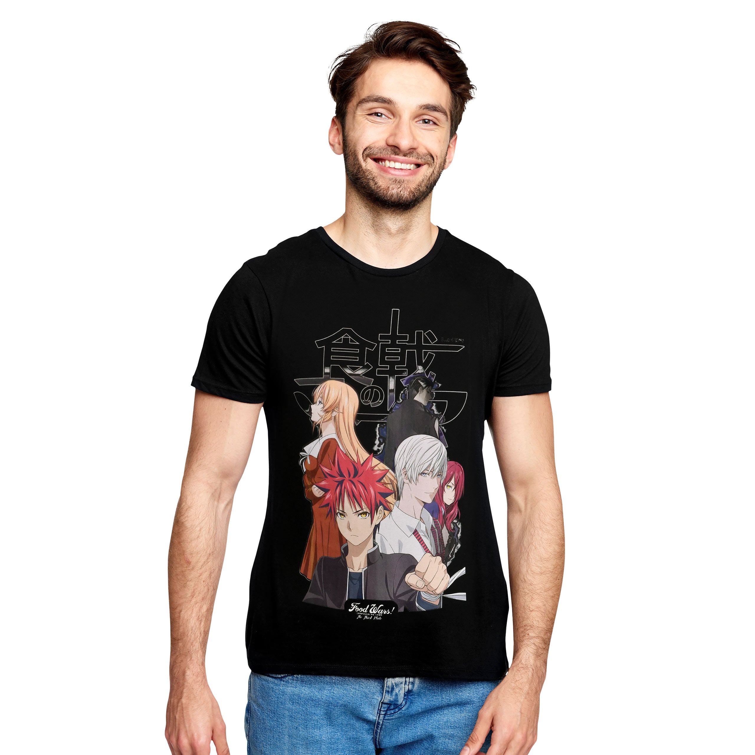 Zdjęcie produktu Food Wars - Czarna koszulka Crew