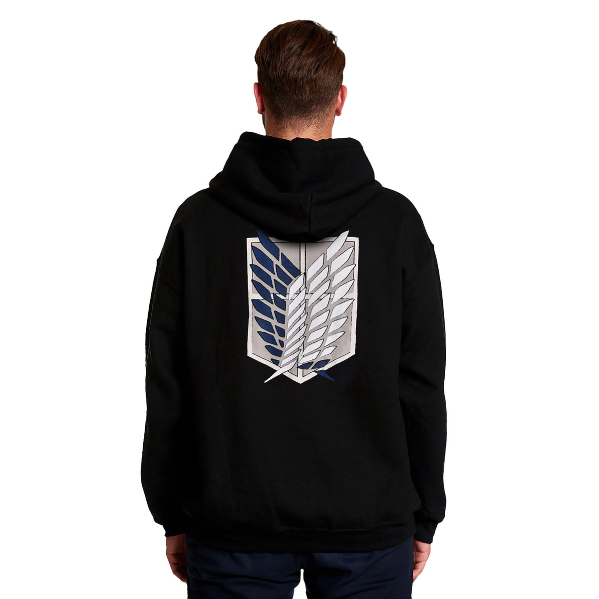 Zdjęcie produktu Attack on Titan - Bluza z kapturem Survey Corps czarna
