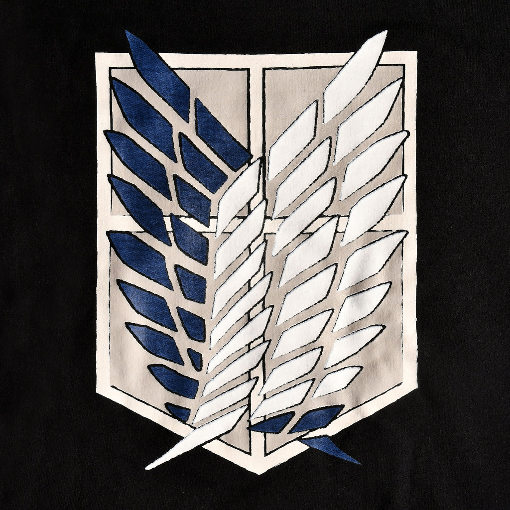 Zdjęcie produktu Attack on Titan - Bluza z kapturem Survey Corps czarna