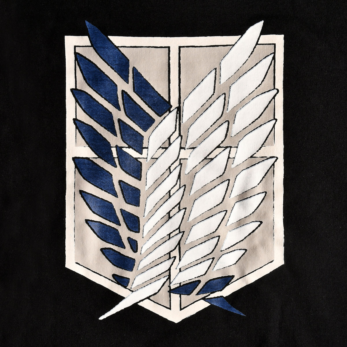 Zdjęcie produktu Attack on Titan - Bluza z kapturem Survey Corps czarna