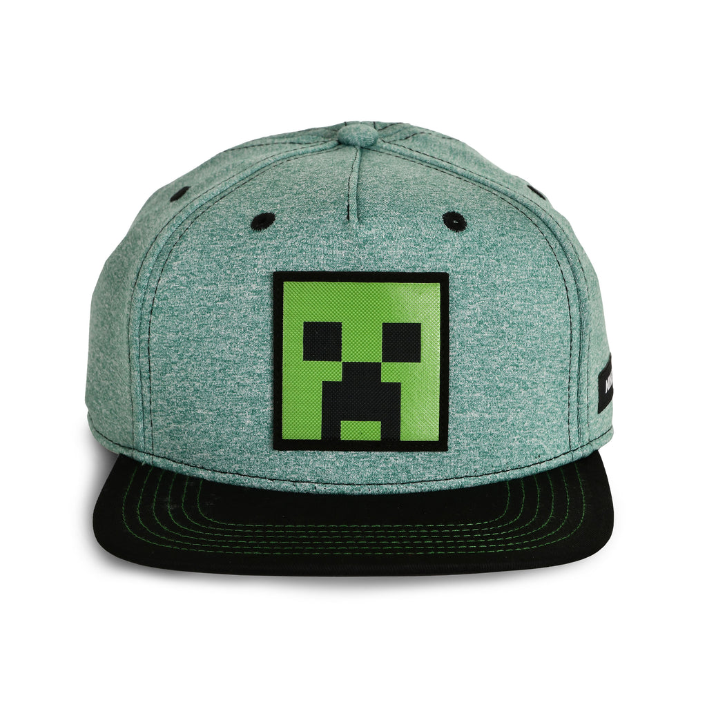 Zdjęcie produktu Minecraft - Snapback czapka z daszkiem Creeper Face