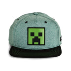 Zdjęcie produktu Minecraft - Snapback czapka z daszkiem Creeper Face