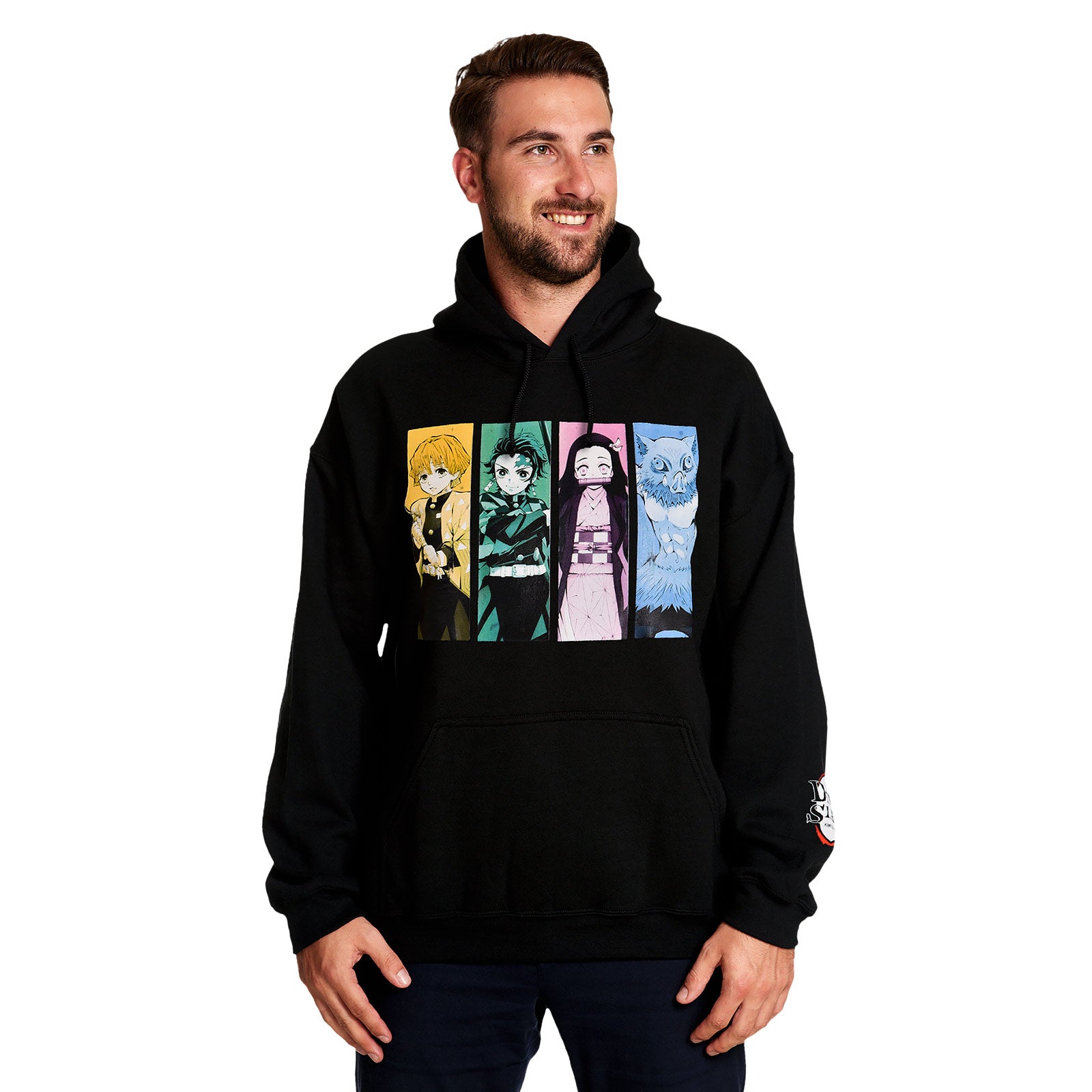 Zdjęcie produktu Demon Slayer - Bluza z kapturem czarna