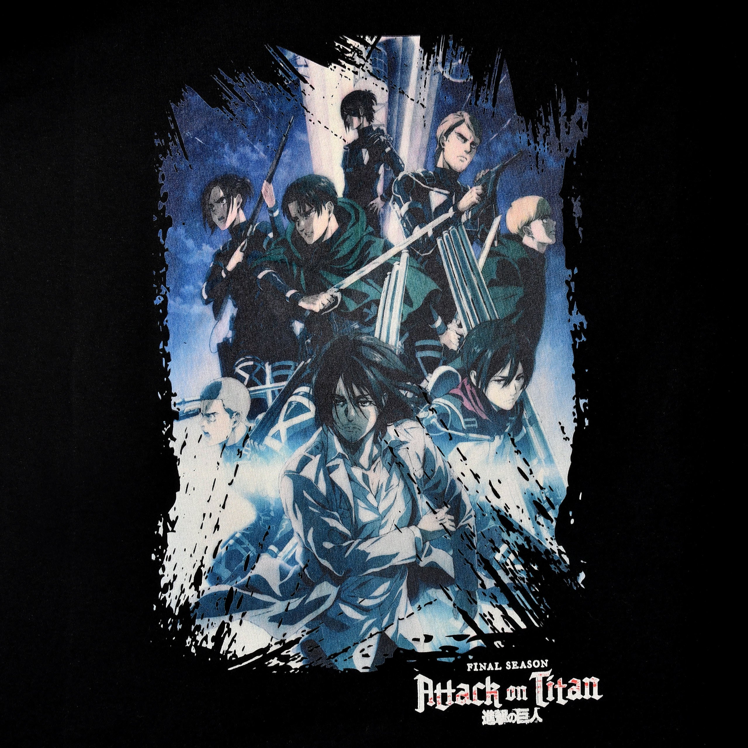 Zdjęcie produktu Attack on Titan - Sezon 4 Koszulka czarna