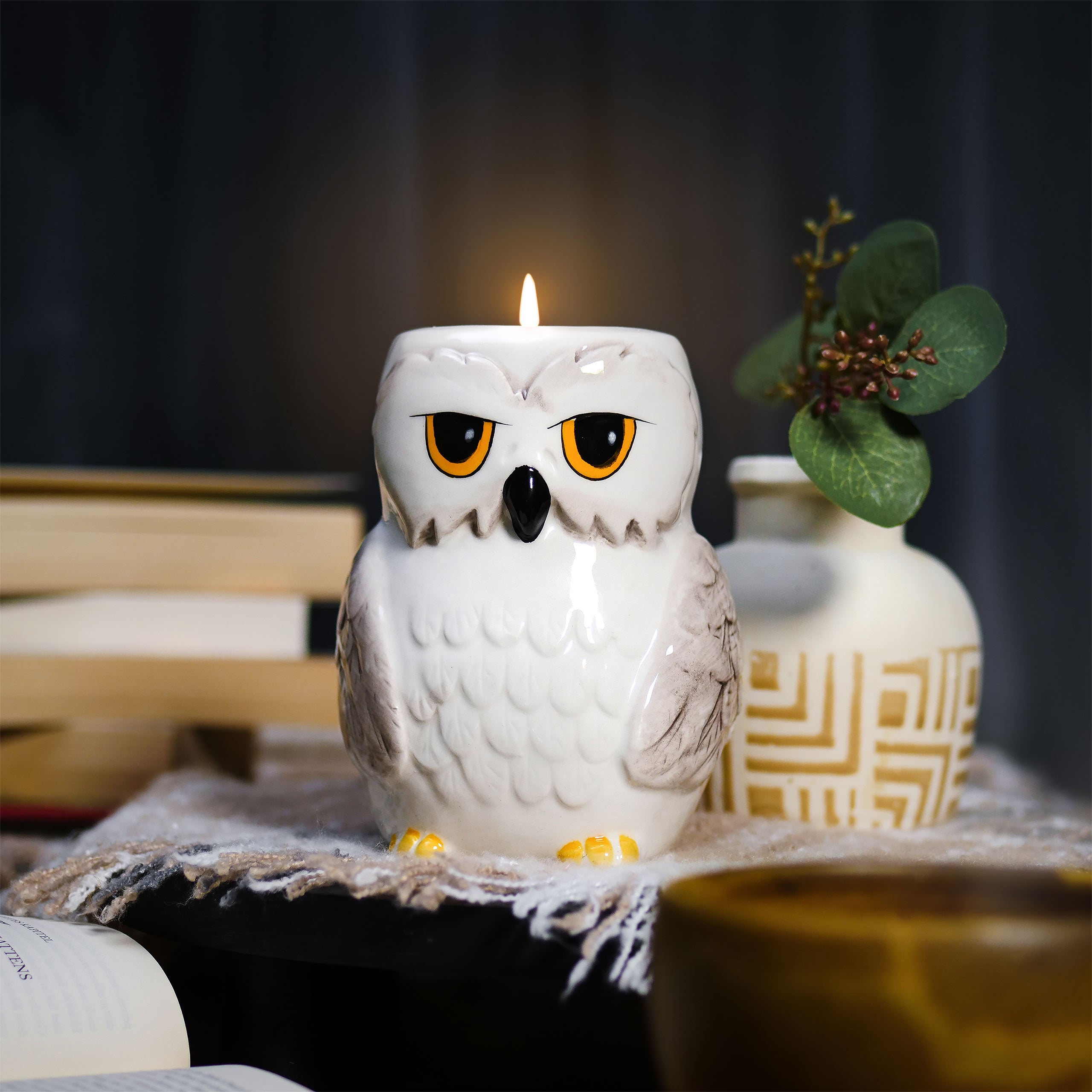 Zdjęcie produktu Świecznik na tealighty Hedwiga - Harry Potter