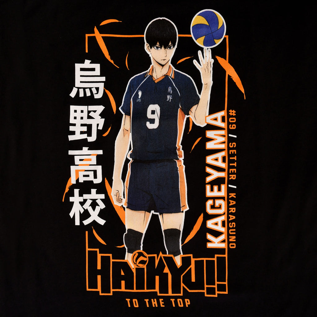 Zdjęcie produktu Haikyu!! - Kageyama Koszulka damska czarna