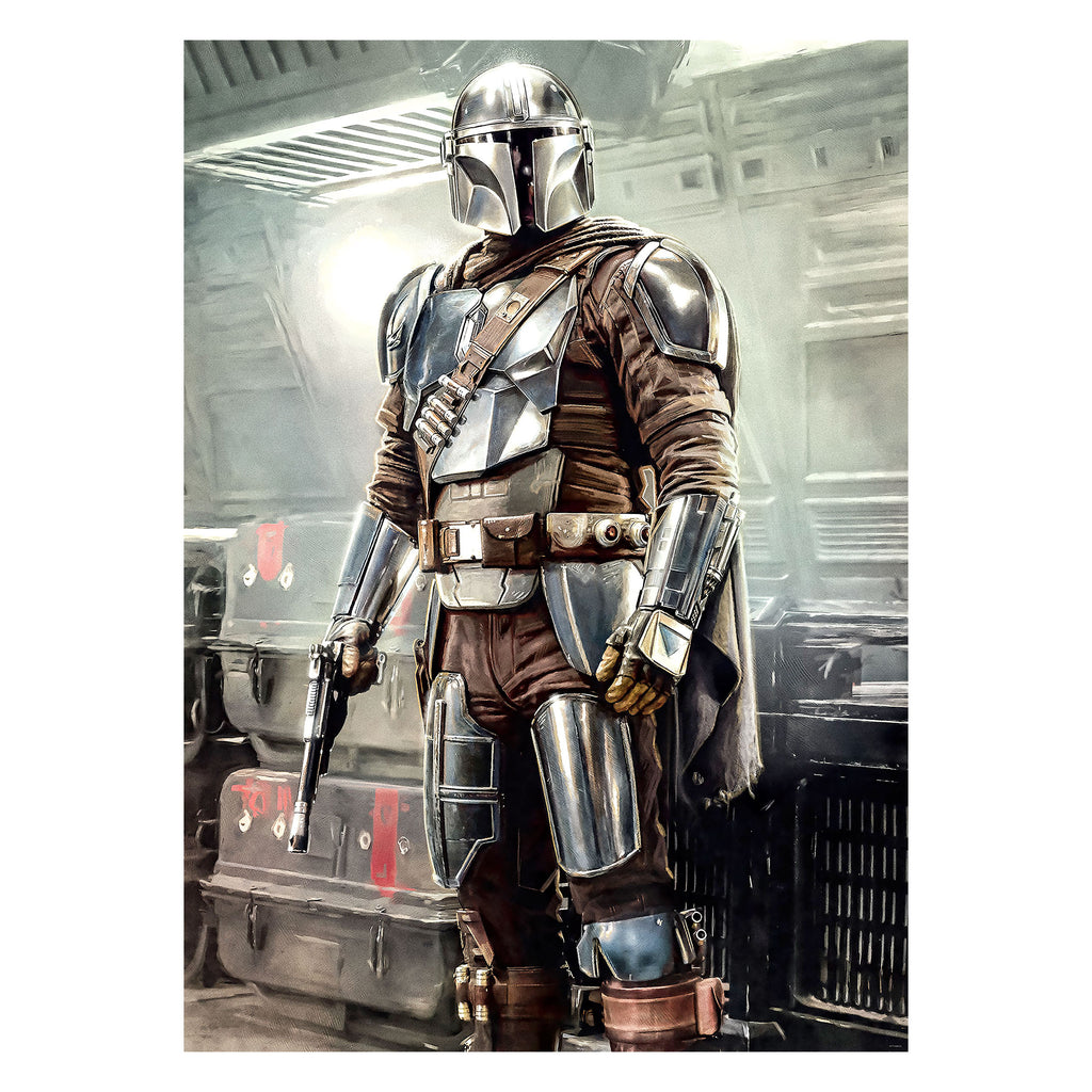 Zdjęcie produktu Fototapeta Mando Fight - Star Wars The Mandalorian